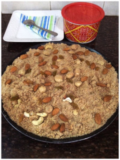 A picture of Dry Fruits Panjeeri.