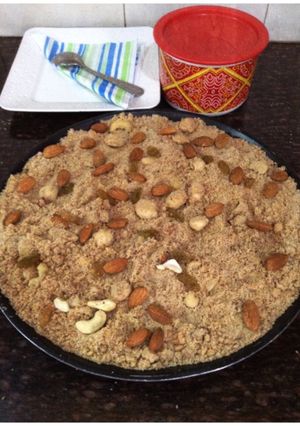 A picture of Dry Fruits Panjeeri.