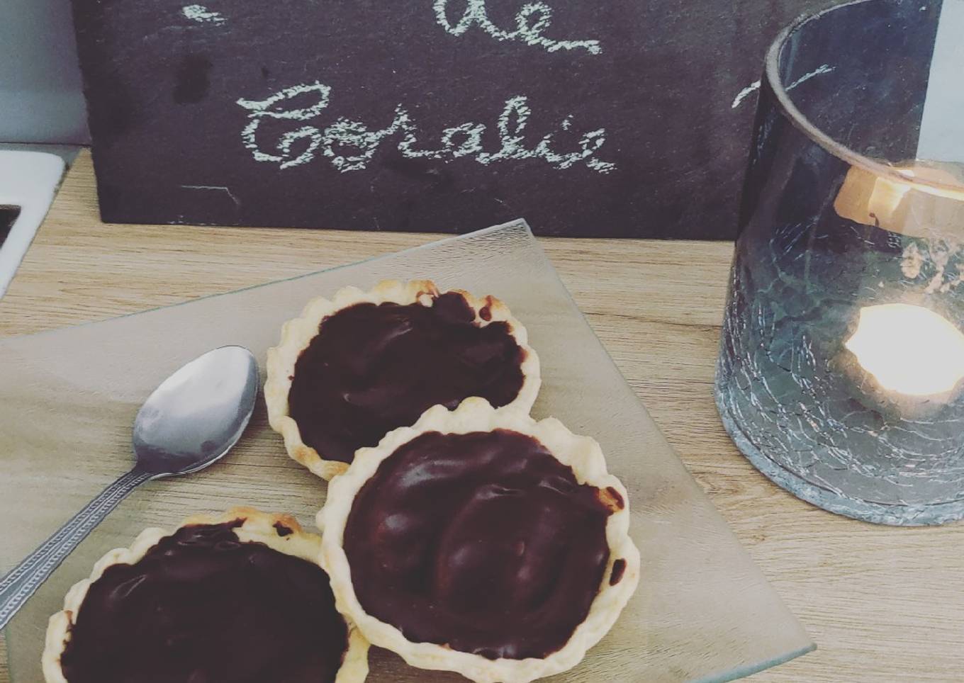 Tartelette chocolat praliné