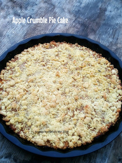 Foto resep Apple Crumble Pie Cake