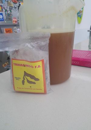 Una foto de Jugo de tamarindo