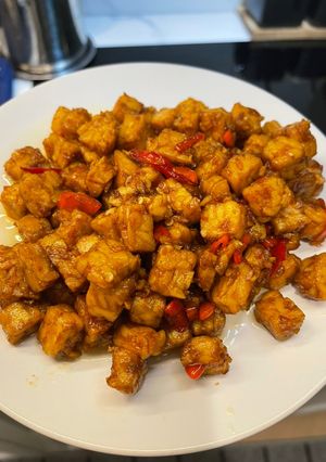 Foto resep Tempe orek basah simple