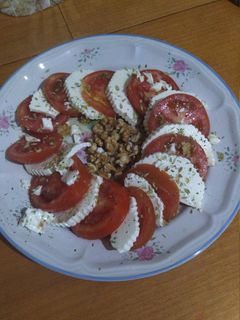 Una foto de Ensalada de tomate
