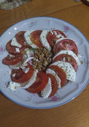 Una foto de Ensalada de tomate