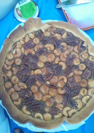 Une photo de Tarte aux 3 noix : pécan, cajou, macadamia