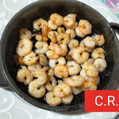 Gamba congeladas al ajillo - 68 recetas caseras- Cookpad