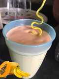 Smoothie de papaya y guineo