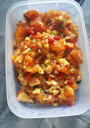 Foto resep Tomat telur pedas 🍎🥚🌶
