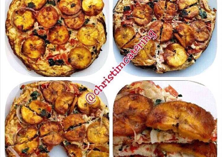 Recipe of Quick Plantain frittata