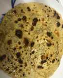 Indian bread Missi Roti