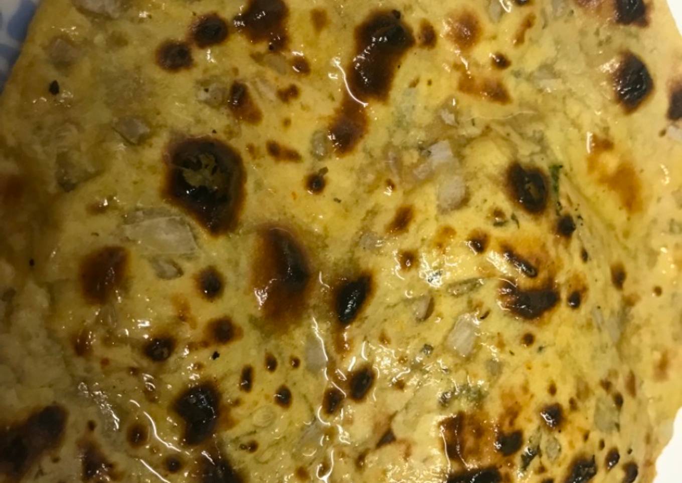 Indian bread Missi Roti