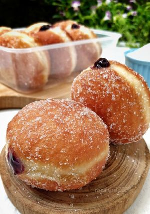 Foto resep Donat bomboloni empuk 1x proofing