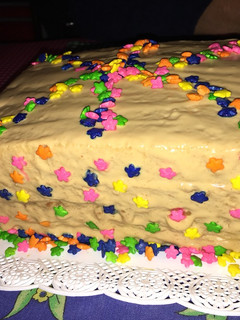 Una foto de Pastel de dulce de leche 🍰❤️