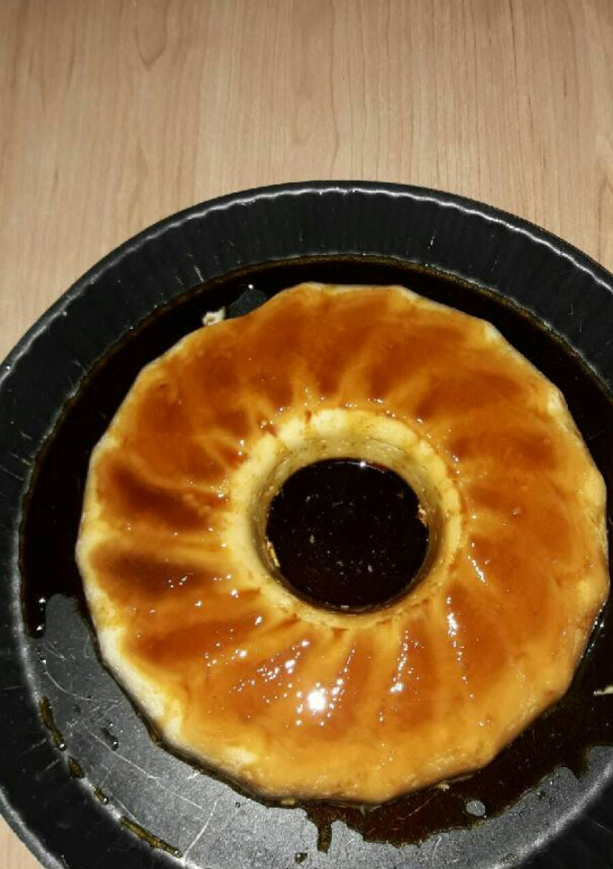 Una foto de Flan de cuajada y queso Virgen angustias