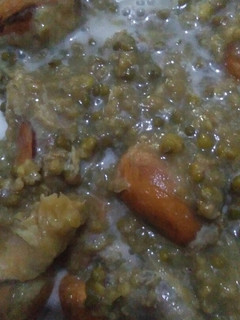 Foto resep Bubur kacang ijo kuah durian