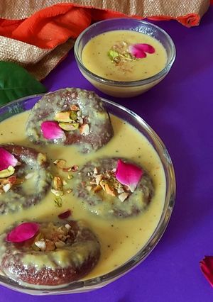 રસબાલી કે રસબળી (Rasabali recipe in gujarati) રેસીપી મુખ્ય ફોટો
