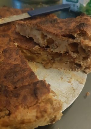 Una foto de Budín de panettone