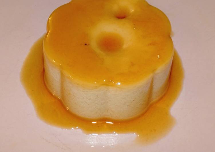 Recette de Tous les soirs de la semaine Flan à la vanille (vegan)