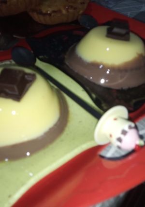 صورة لوصفة 🍮🍮 فلان فاني وشوكولاتة 🍫🍫