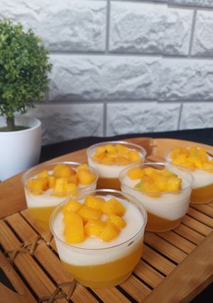 Foto resep Puding Mangga