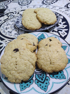 Una foto de Galletas de avena y pasas #soycupido