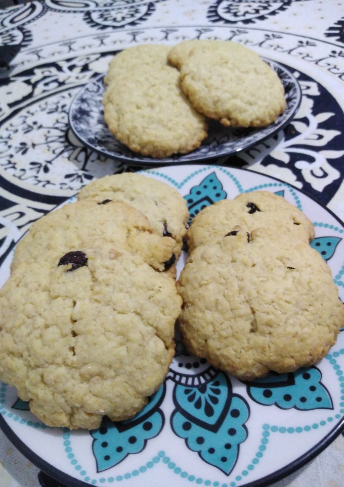 Una foto de Galletas de avena y pasas #soycupido