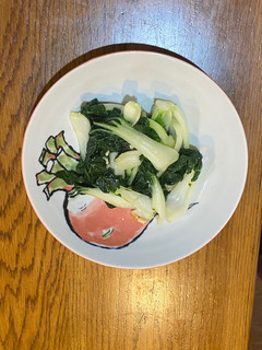 蒜炒奶油白菜 的食譜成品照片