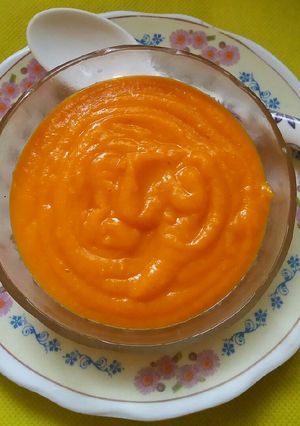 A picture of Carrot rice porridge.