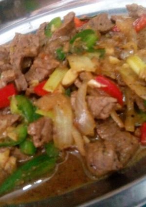 Foto resep Daging Lada Hitam
