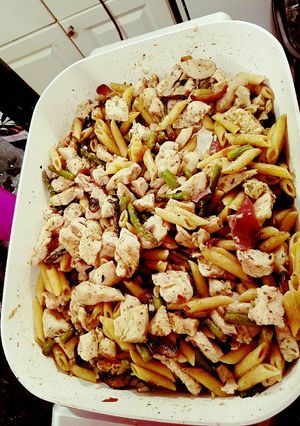 A picture of Chicken Pasta.