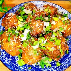 A picture of Korean Style Sweet And Sour Gobhi Vegetable Recipe.