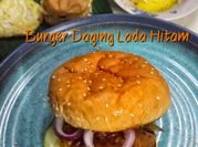 Gambar burger bawang