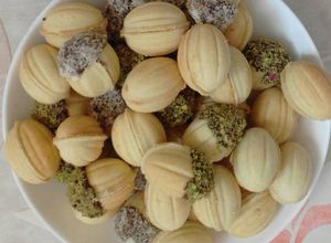 صورة لوصفة بسكويت الجوزة