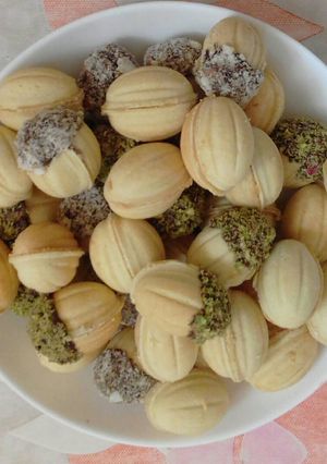 صورة لوصفة بسكويت الجوزة