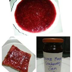 Homemade Strawberry Jam A picture of Homemade Strawberry Jam.
