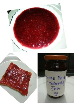 A picture of Homemade Strawberry Jam.