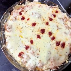 A picture of Chicken Lasagna.