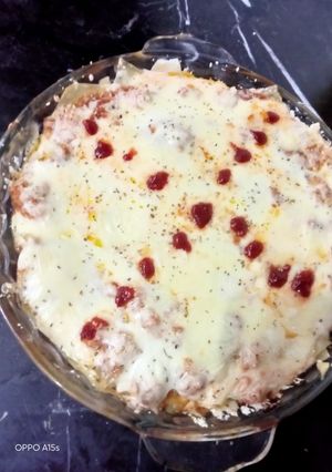 A picture of Chicken Lasagna.