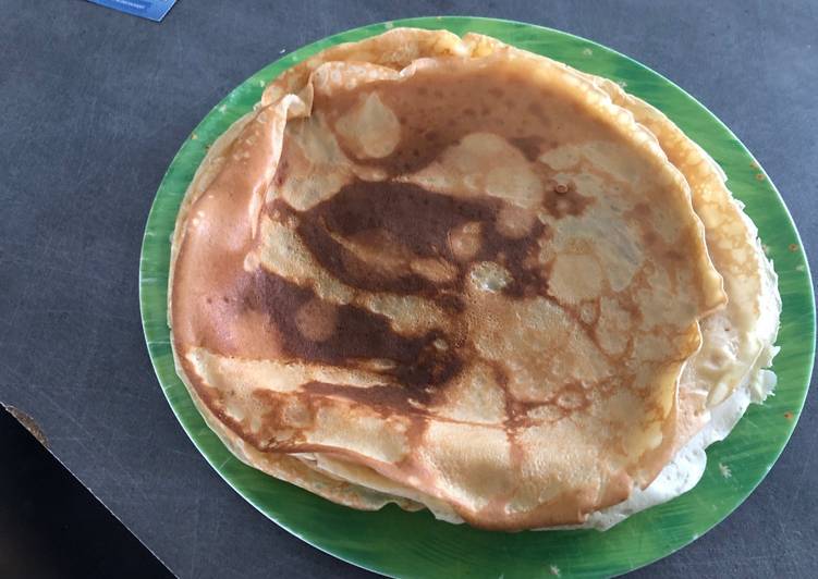 La façon simple de faire des recettes Crêpes à la maison