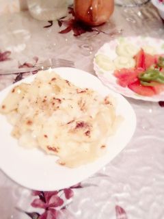 صورة لوصفة غراتان بطاطا بصوص الجبن