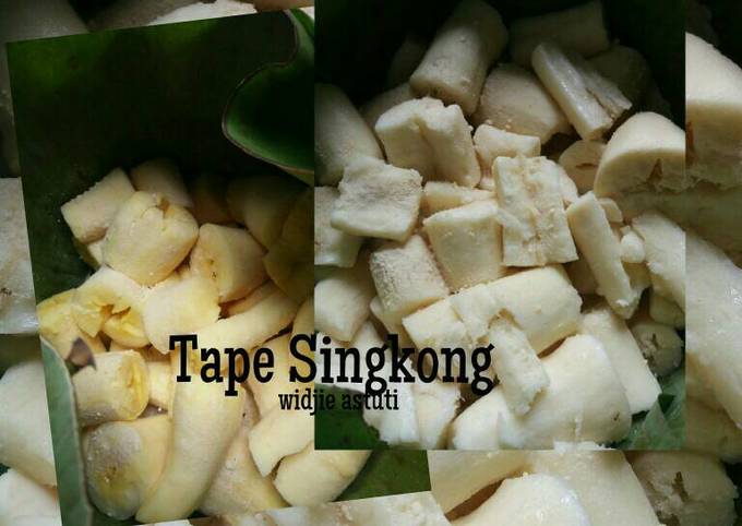 Resep Tape Singkong Manis Oleh Widjie Astuti Cookpad