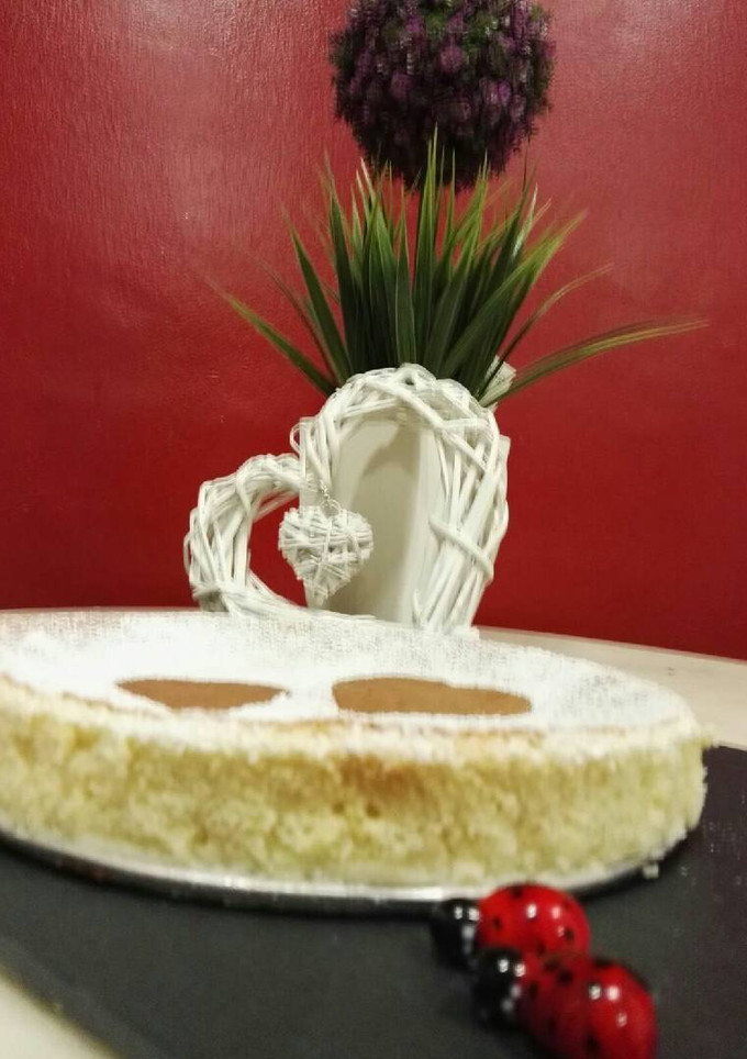 Una foto de Pastel de algodón japonés