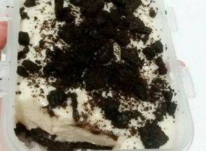 Foto resep Oreo Blueberry Cheesecake Simple