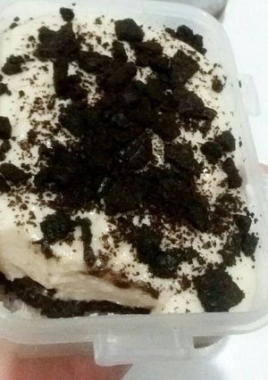 Foto resep Oreo Blueberry Cheesecake Simple
