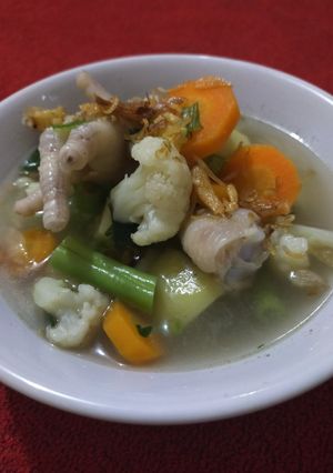 Foto resep Sop ceker