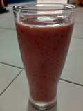 Smoothies Strawberry Pisang