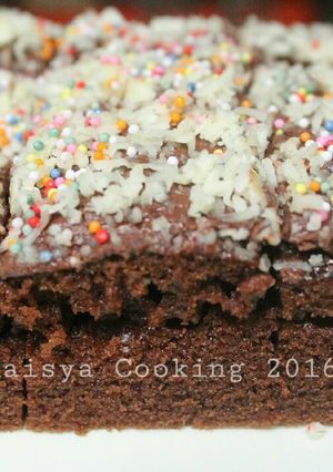 Foto resep Brownis Kukus Sederhana [ No SP + No Mixer + No Oven ]