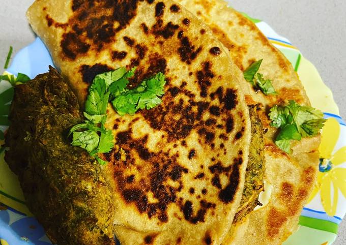 Recipe of Favorite Tacos of sarso saag filling