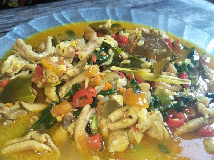 Langkah Mudah untuk Menyiapkan Resep Usus Bumbu Kuning Kemangi yang Bikin Ngiler Anti Ribet, Bikin Ngiler