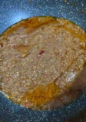 Foto resep Bumbu kacang sate ayam madura